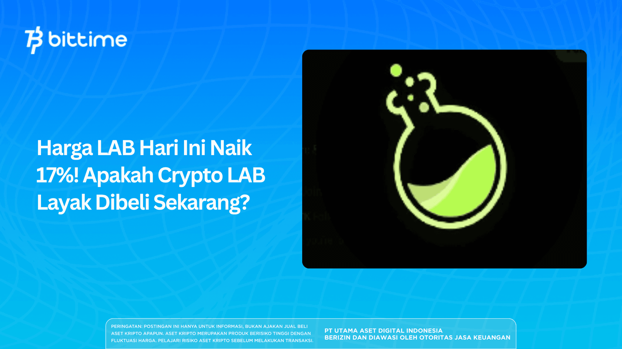 Harga LAB Hari Ini Naik 17%! Apakah Crypto LAB Layak Dibeli Sekarang?