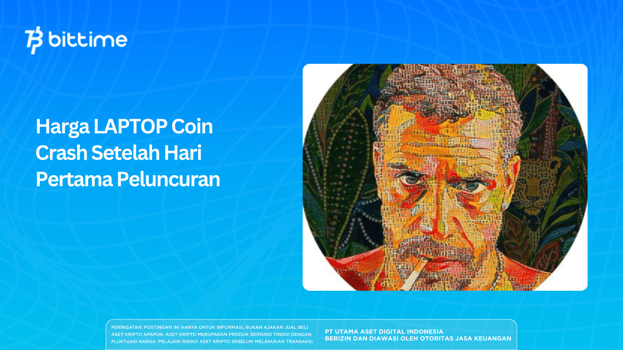 Harga LAPTOP Coin Crash Setelah Hari Pertama Peluncuran