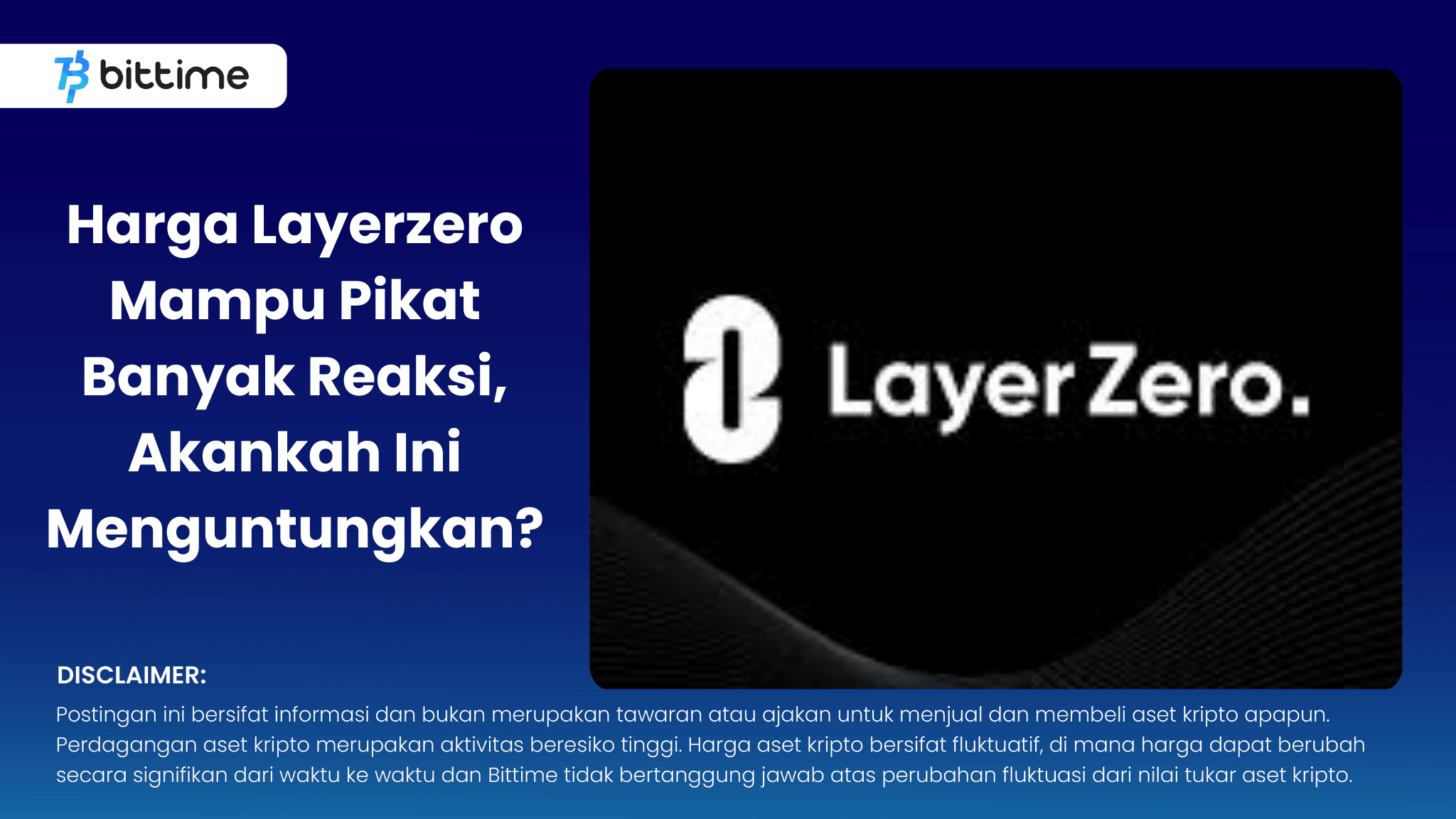 Harga Layerzero Mampu Pikat Banyak Reaksi, Akankah Ini Menguntungkan?