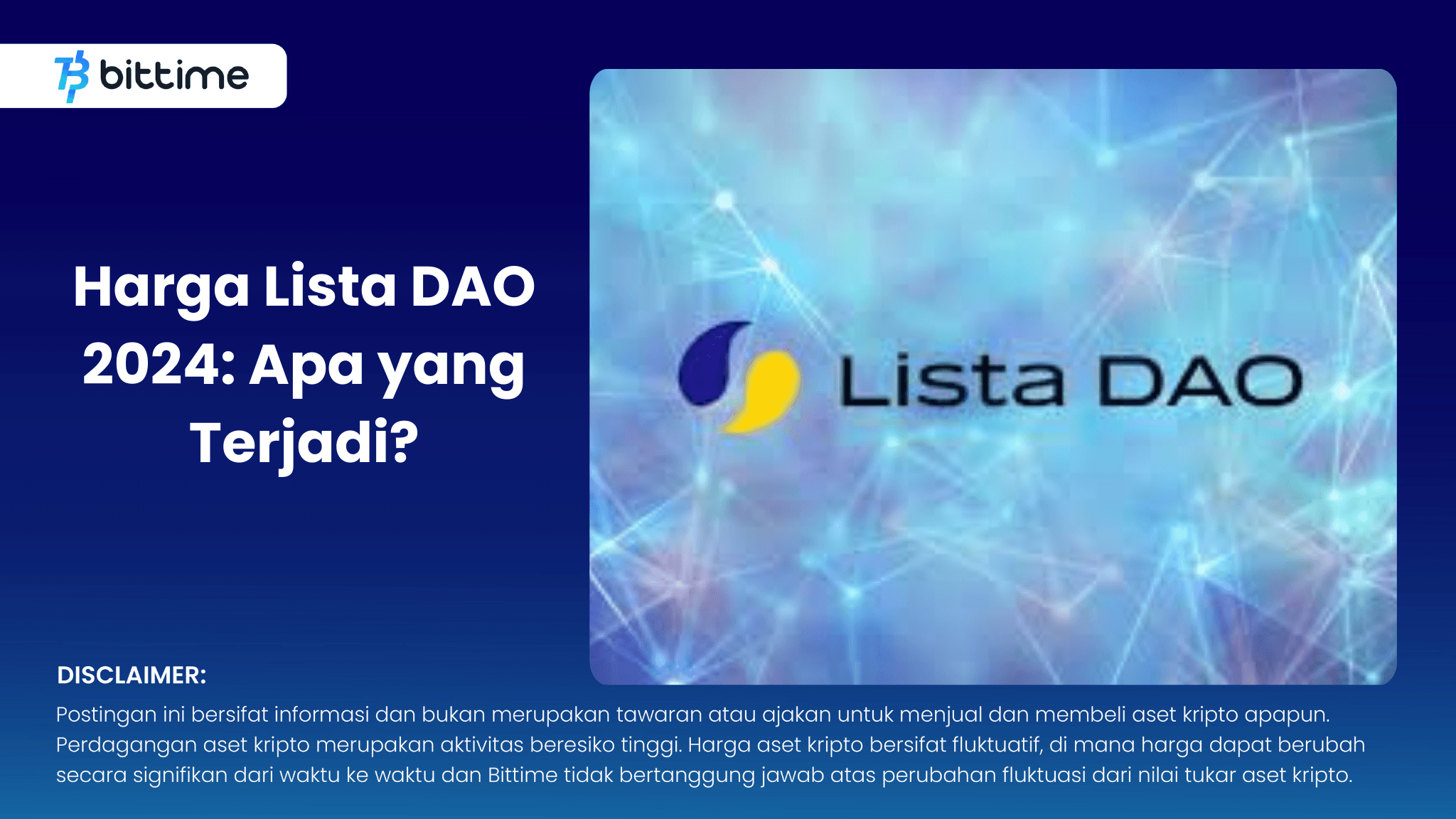 Harga Lista DAO 2024: Apa yang Terjadi?