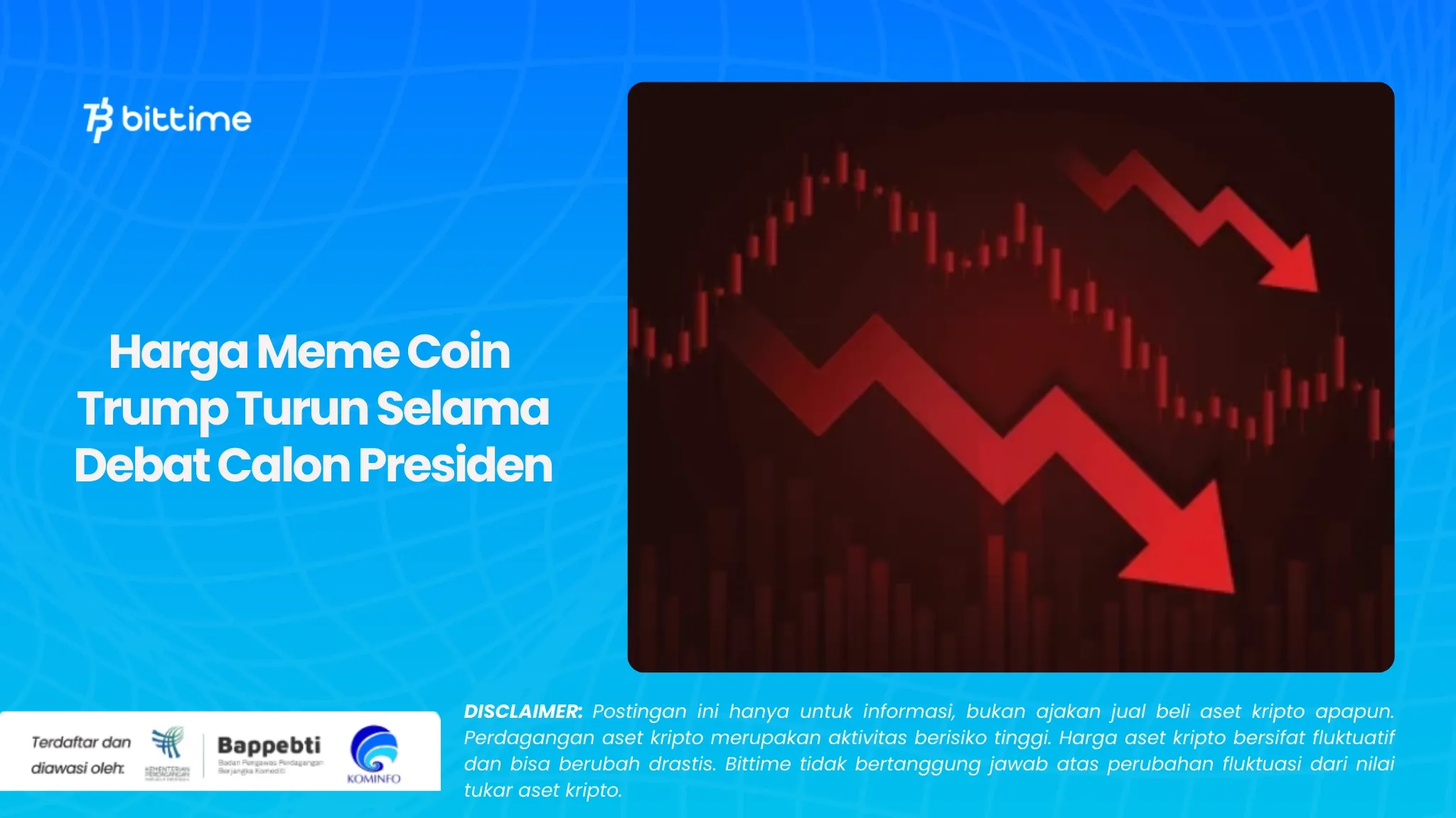 Harga Meme Coin Trump Turun