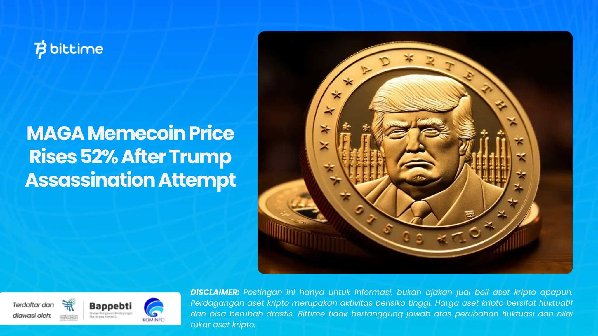 Harga Memecoin MAGA Naik 52 Usai Percobaan Pembunuhan Trump (1).webp