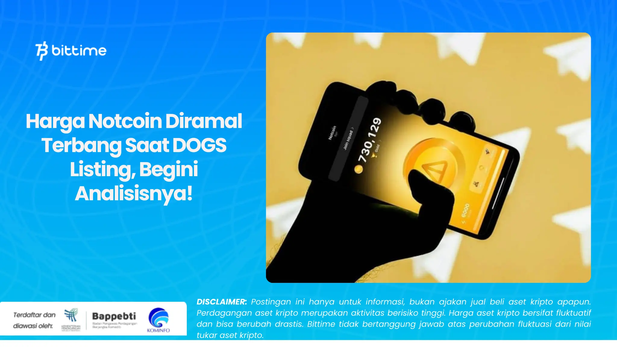 Harga Notcoin Diramal Terbang Saat DOGS Listing, Begini Analisisnya!.webp