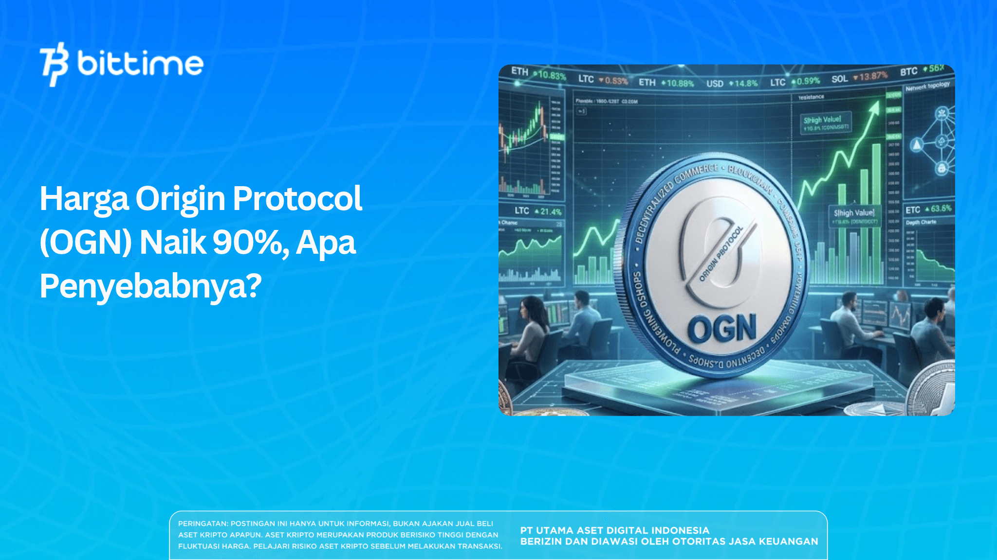 Harga Origin Protocol (OGN) Naik 90%, Apa Penyebabnya?