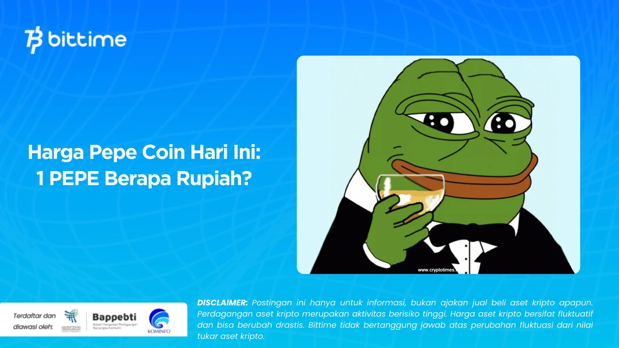 Harga Pepe Coin Hari Ini 1 PEPE Berapa Rupiah.