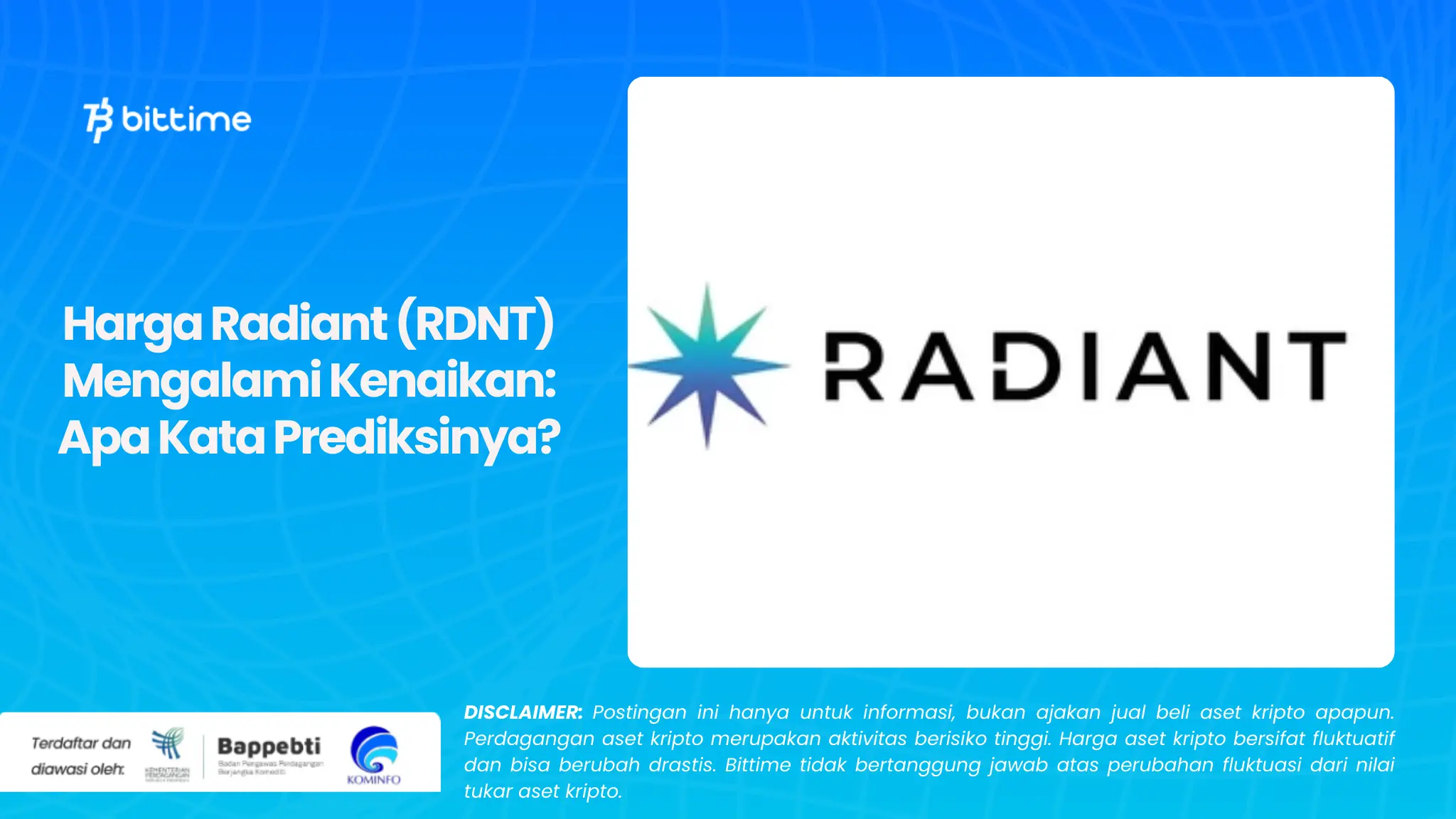 Harga Radiant (RDNT) Mengalami Kenaikan: Apa Kata Prediksinya?