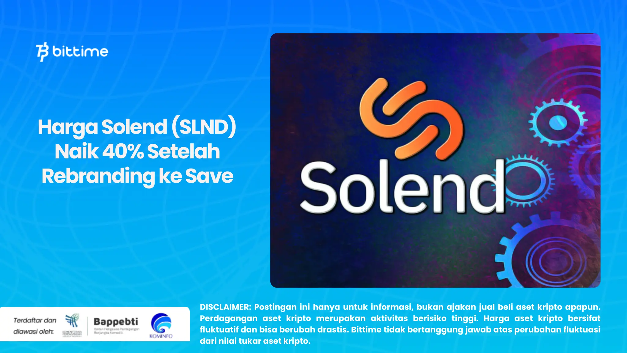 Harga Solend (SLND) Naik 40% Setelah Rebranding ke Save.webp