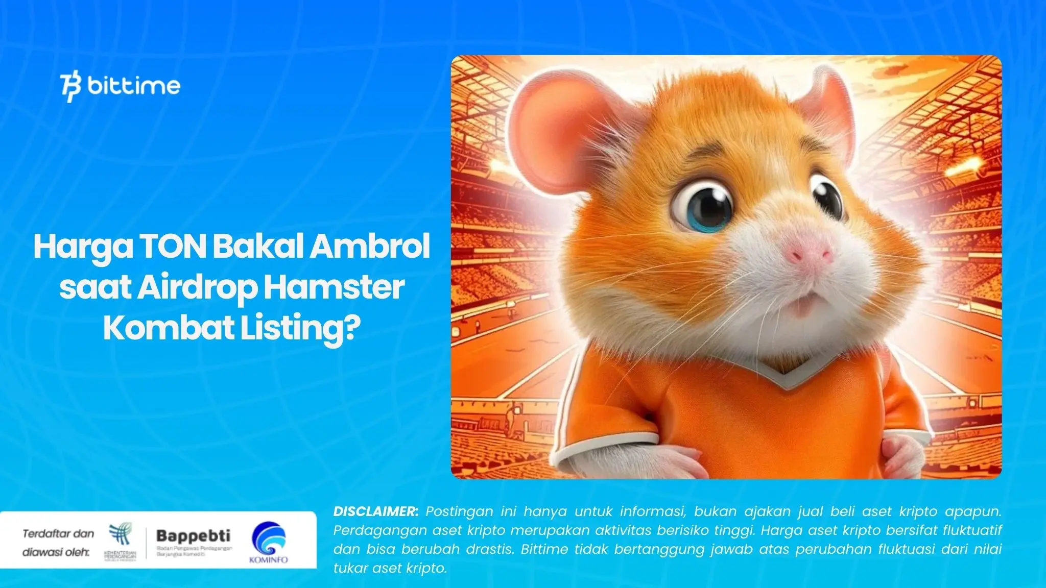 Harga TON Bakal Ambrol saat Airdrop Hamster Kombat  Listing.webp