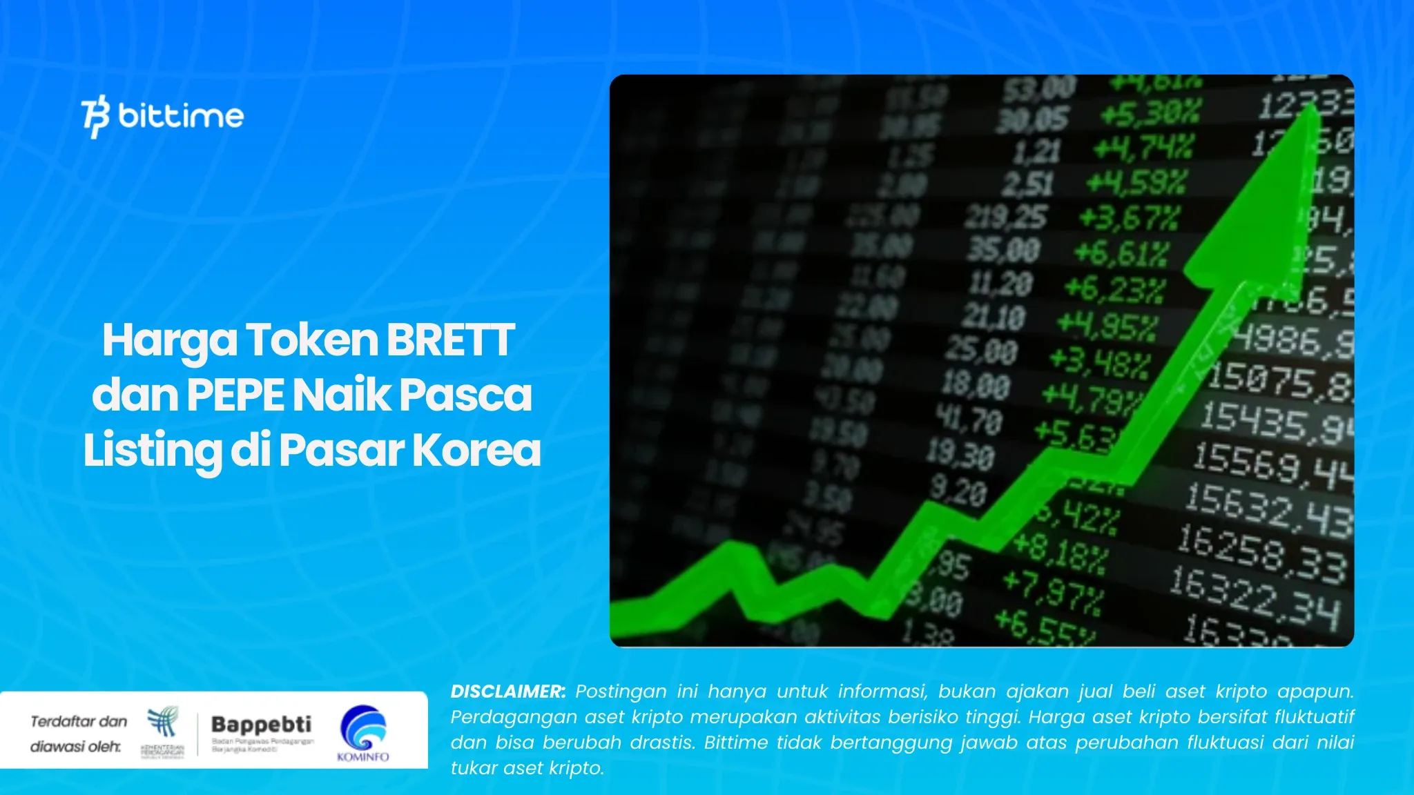 Harga Token BRETT dan PEPE Naik