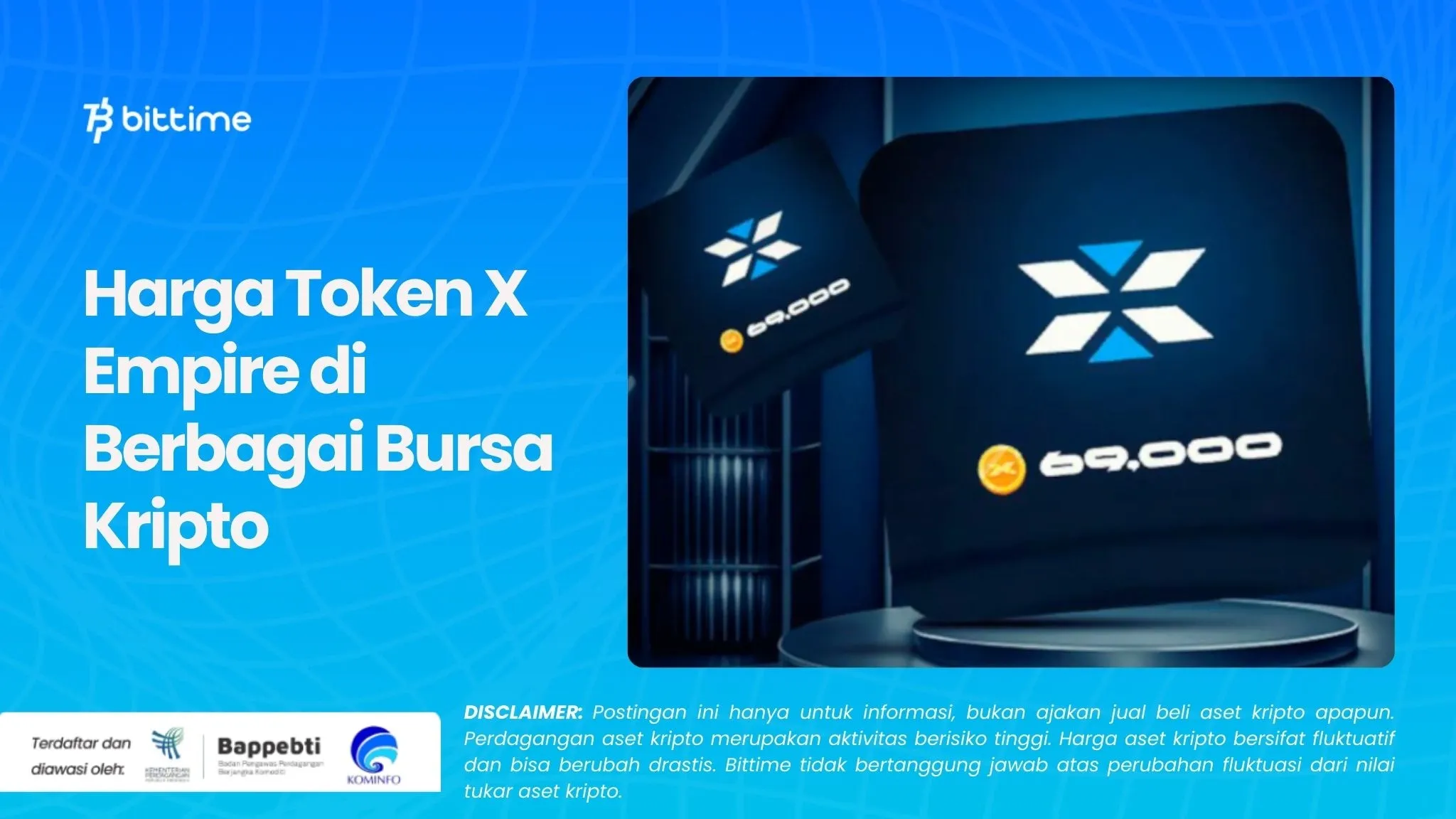 Harga Token X Empire di Berbagai Bursa Kripto