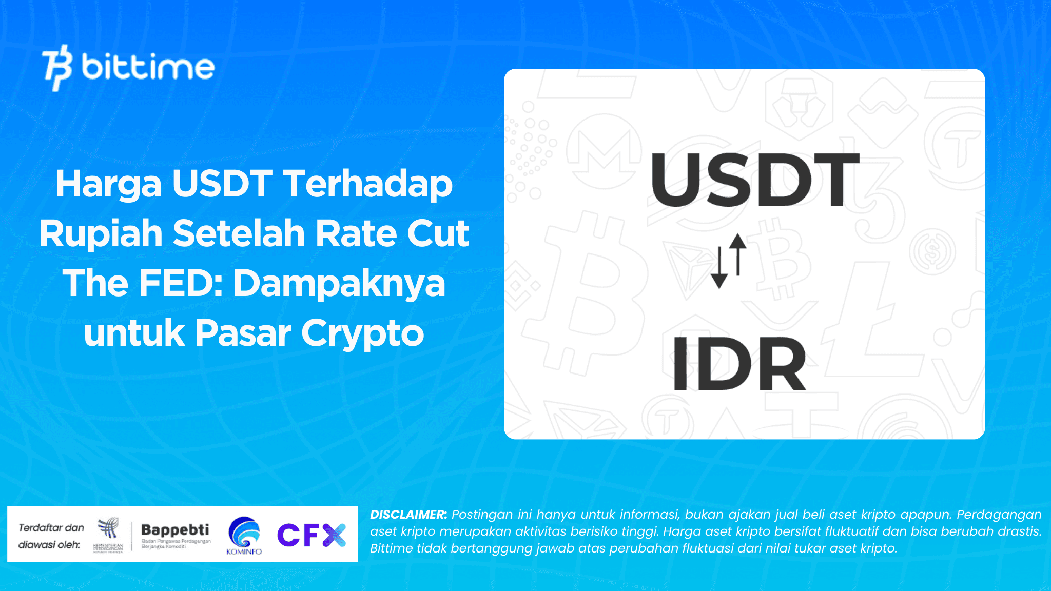 USDT Price Against Rupiah After the FED Rate Cut: Impact on the Crypto Market