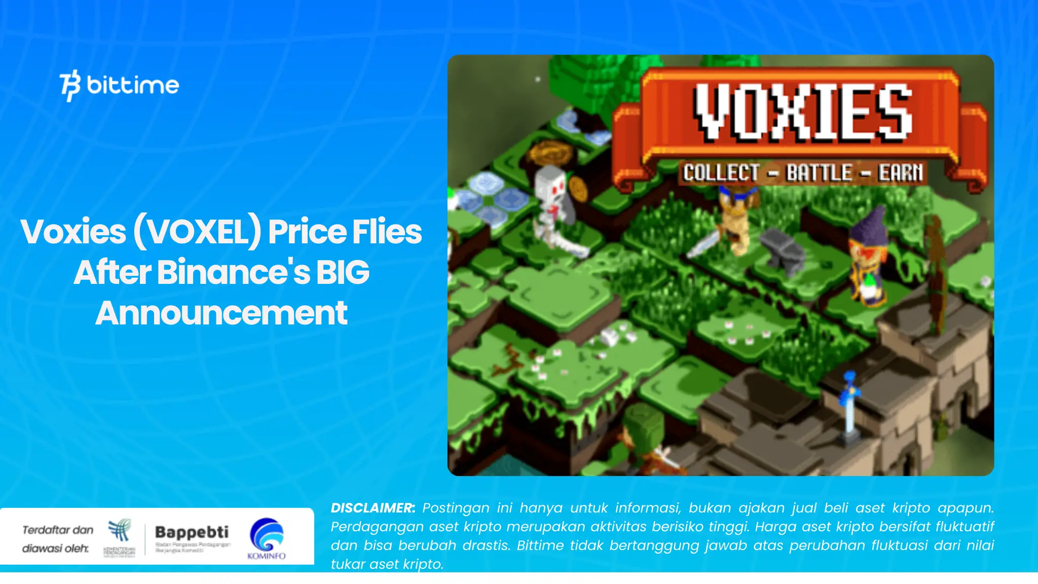 Harga Voxies (VOXEL) Terbang Setelah Pengumuman BIG dari Binance.webp