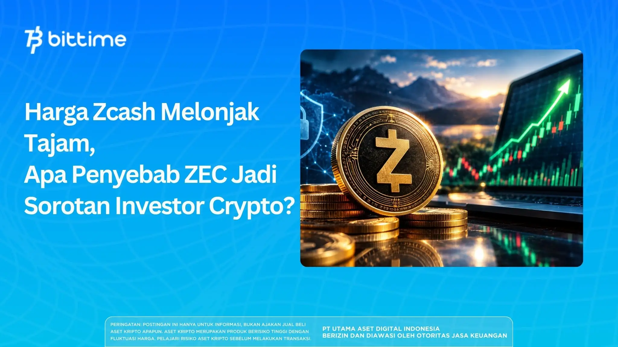 Harga Zcash Melonjak Tajam, Apa Penyebab ZEC Jadi Sorotan Investor Crypto.webp