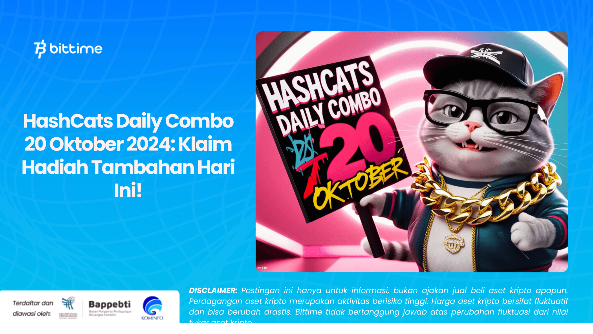 HashCats Daily Combo 20 Oktober 2024: Klaim Hadiah Tambahan Hari Ini!