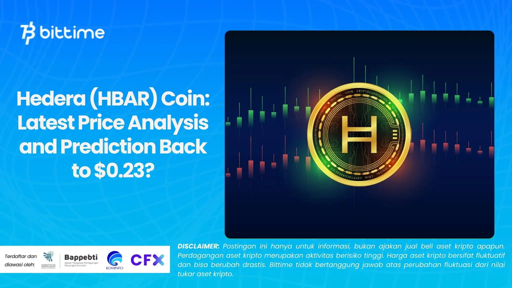 Hedera (HBAR) Coin Latest Price Analysis and Prediction Back to $0.23.webp