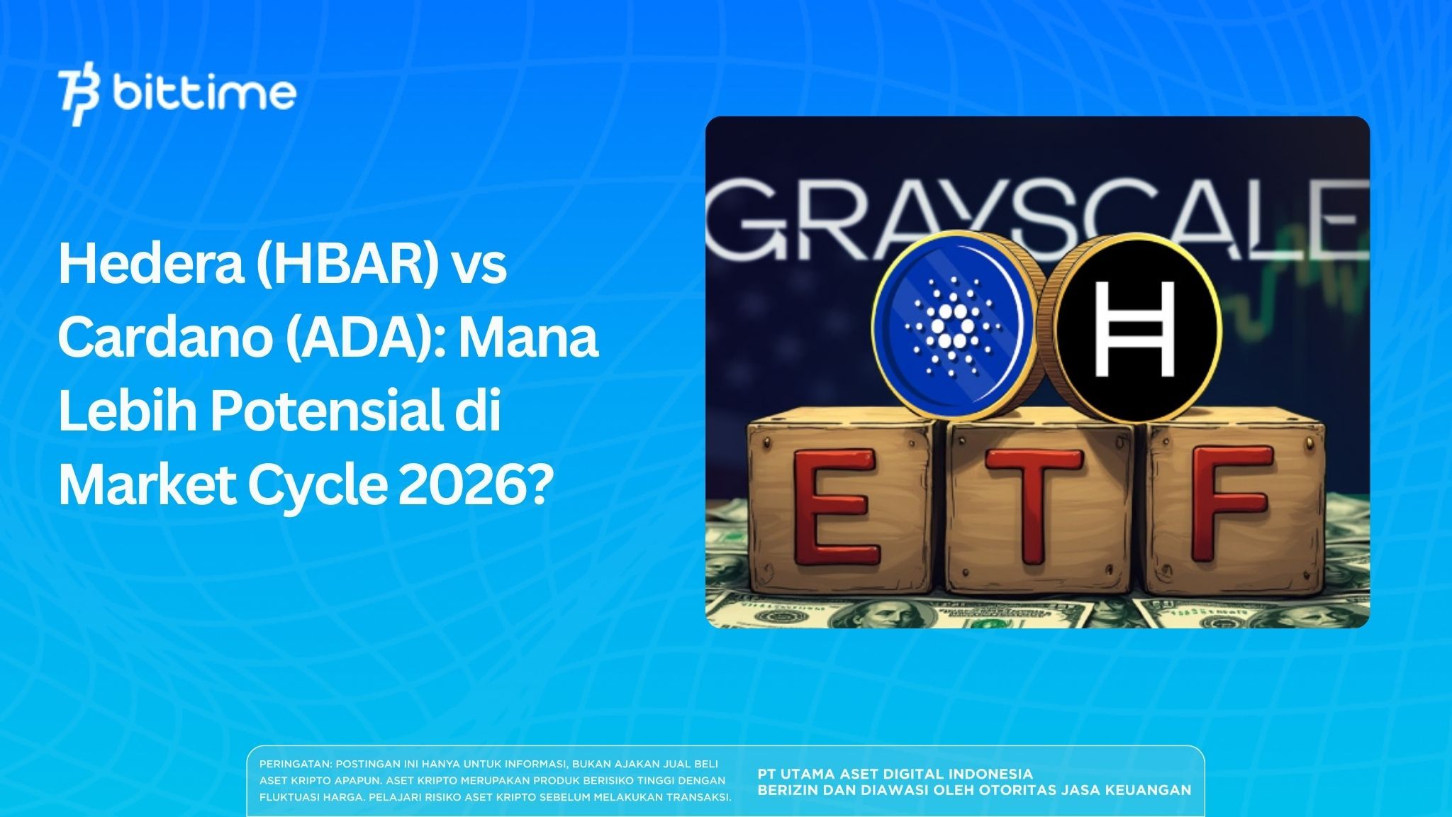 Hedera (HBAR) vs Cardano (ADA): Mana Lebih Potensial di Market Cycle 2026?