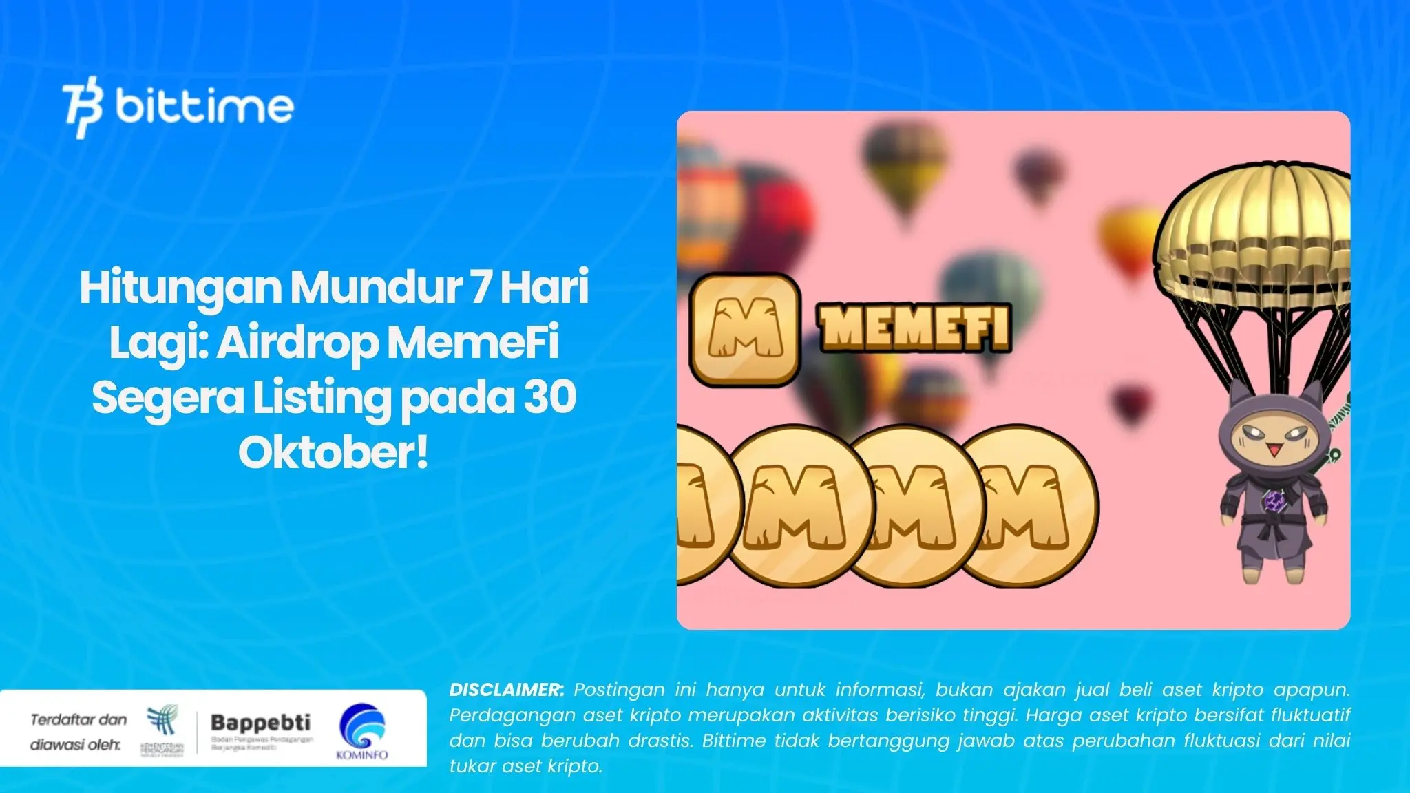 Hitungan Mundur 7 Hari Lagi Airdrop MemeFi Segera Listing pada 30 Oktober!.webp