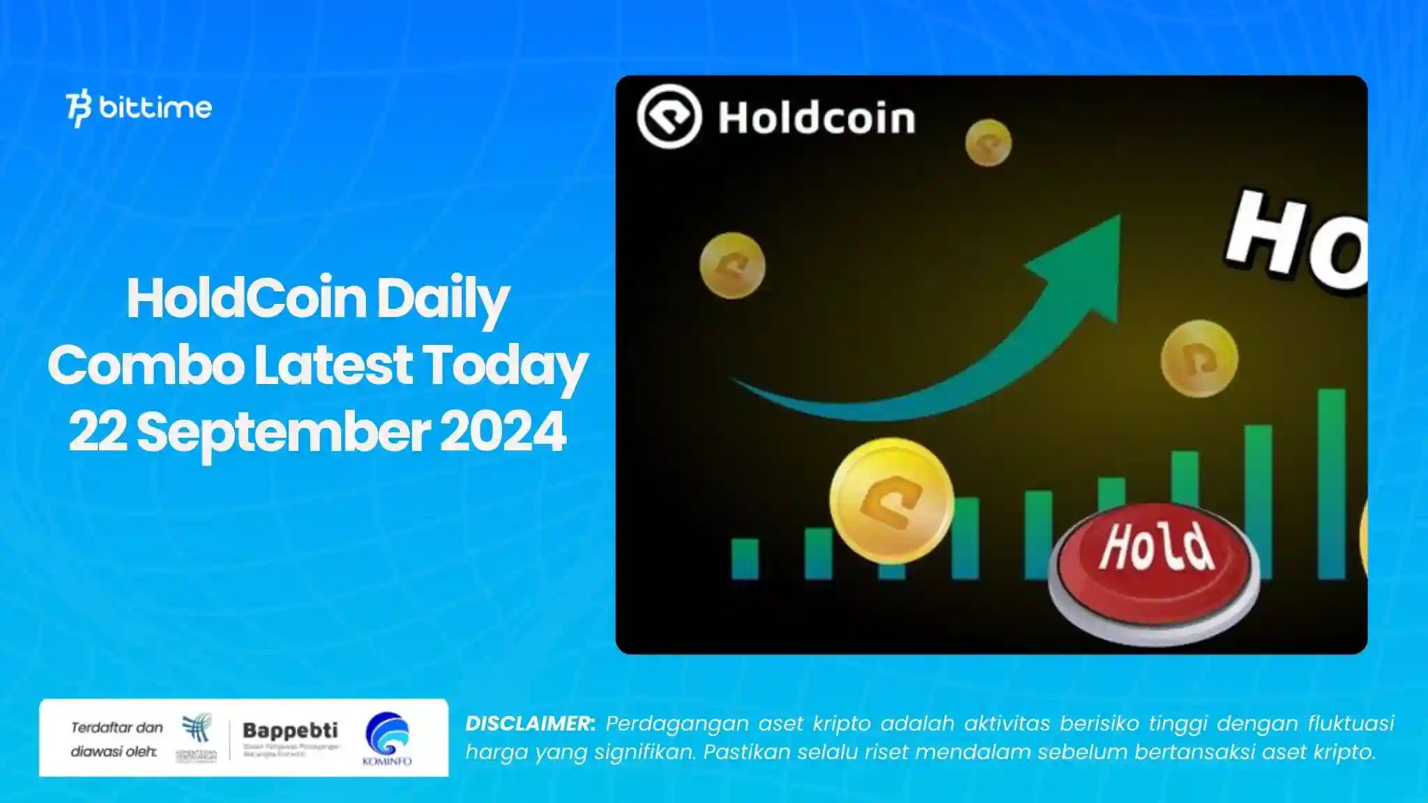 HoldCoin Daily Combo Latest Today 22 September 2024.webp