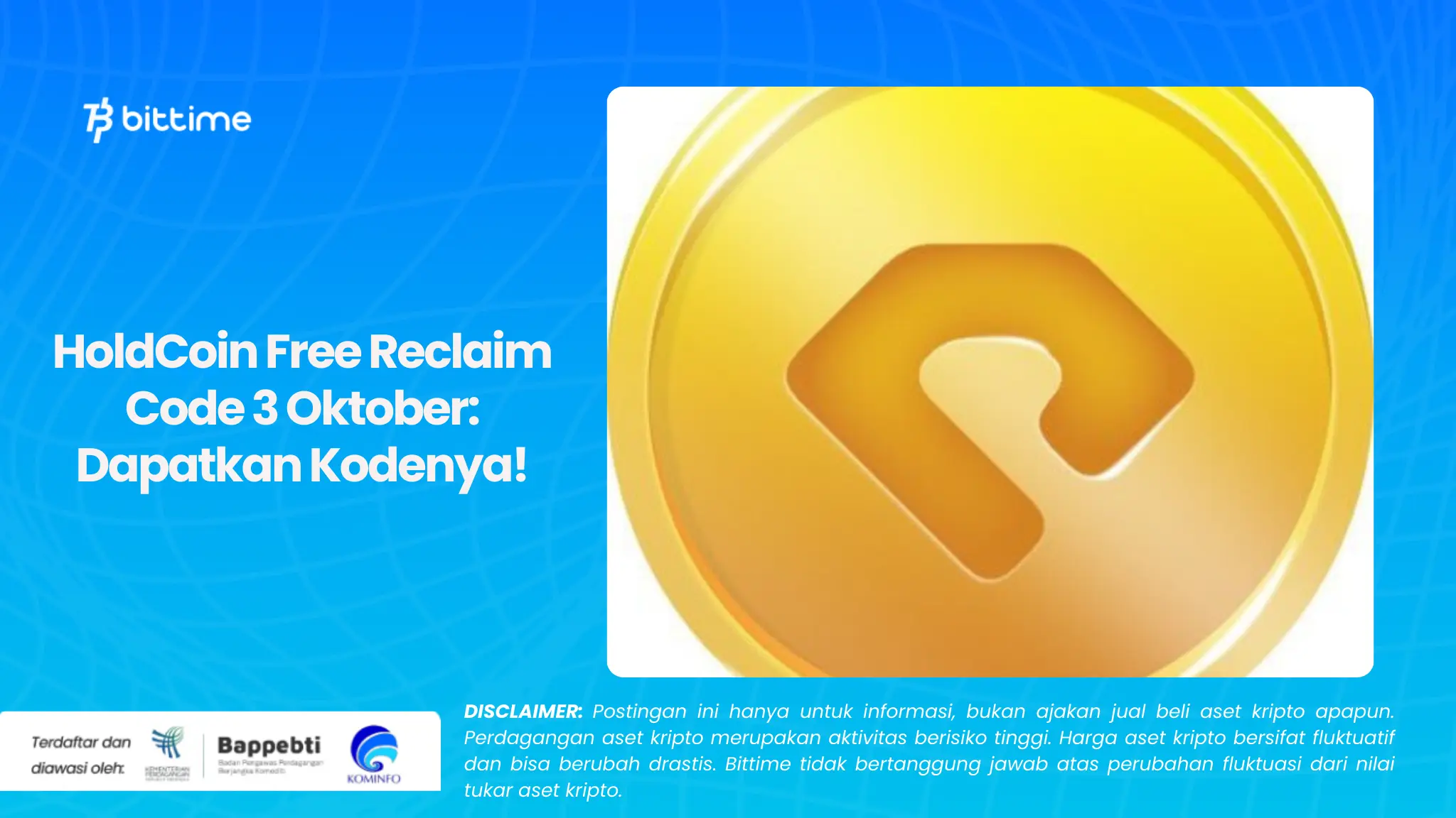 HoldCoin Free Reclaim Code 3 Oktober: Dapatkan Kodenya!