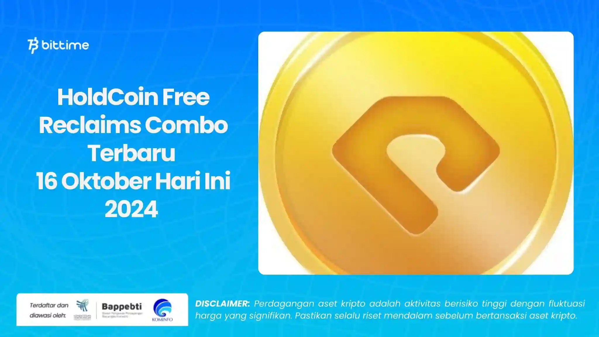 HoldCoin Free Reclaims Combo Terbaru 16 Oktober Hari Ini 2024 .webp