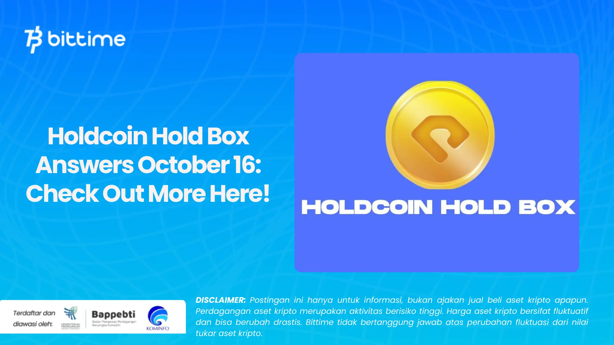 Holdcoin Hold Box Answers October 16: Check Out More Here!