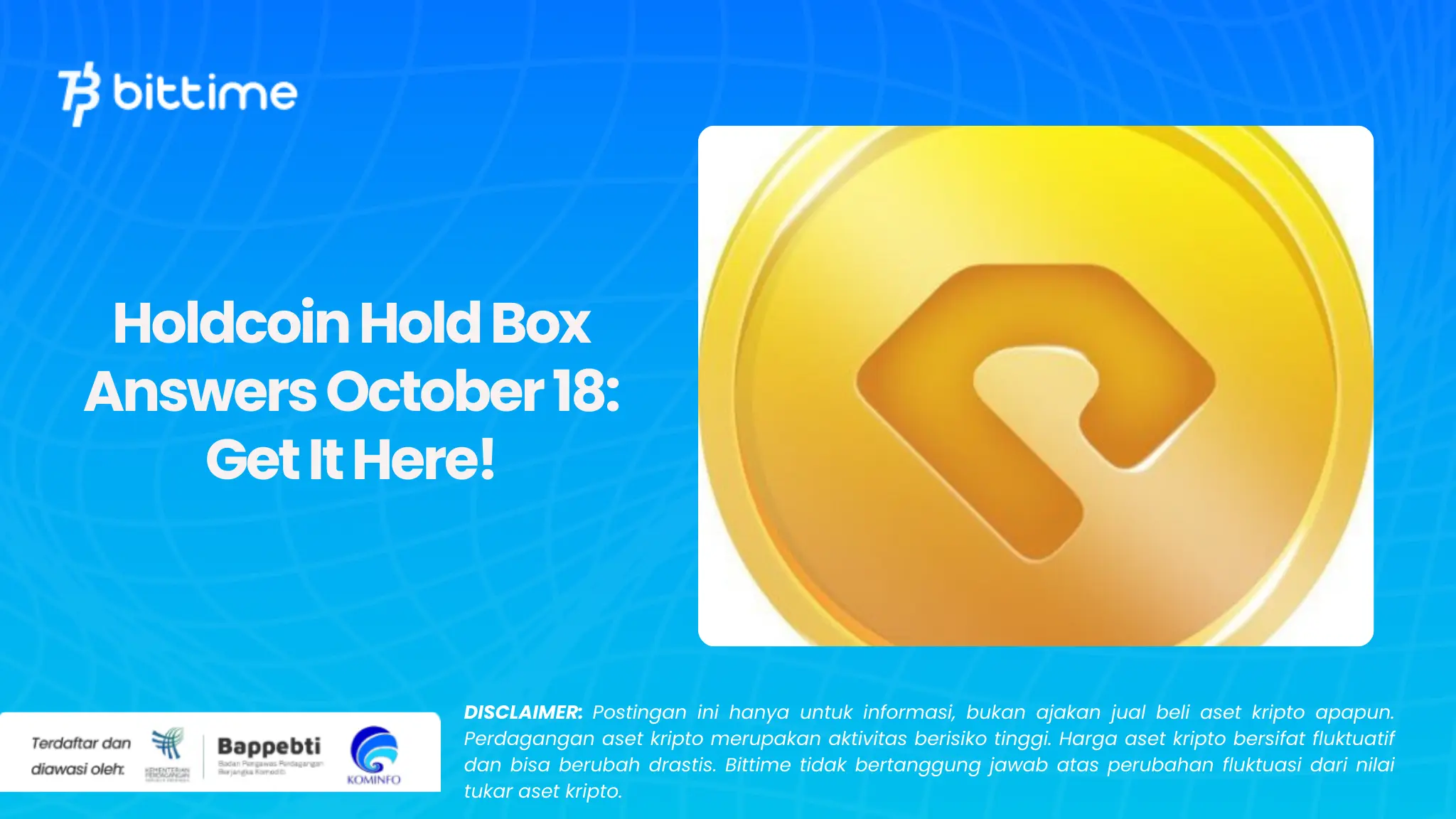 Holdcoin Hold Box Answers October 18: Get It Here!