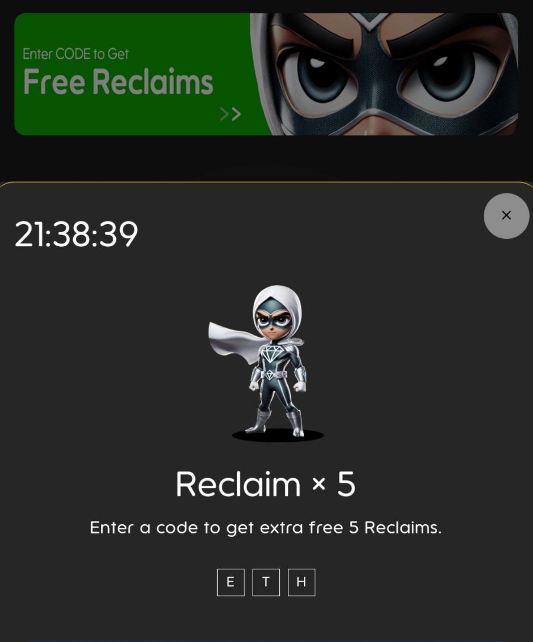 HoldCoin Free Reclaim 8 October,