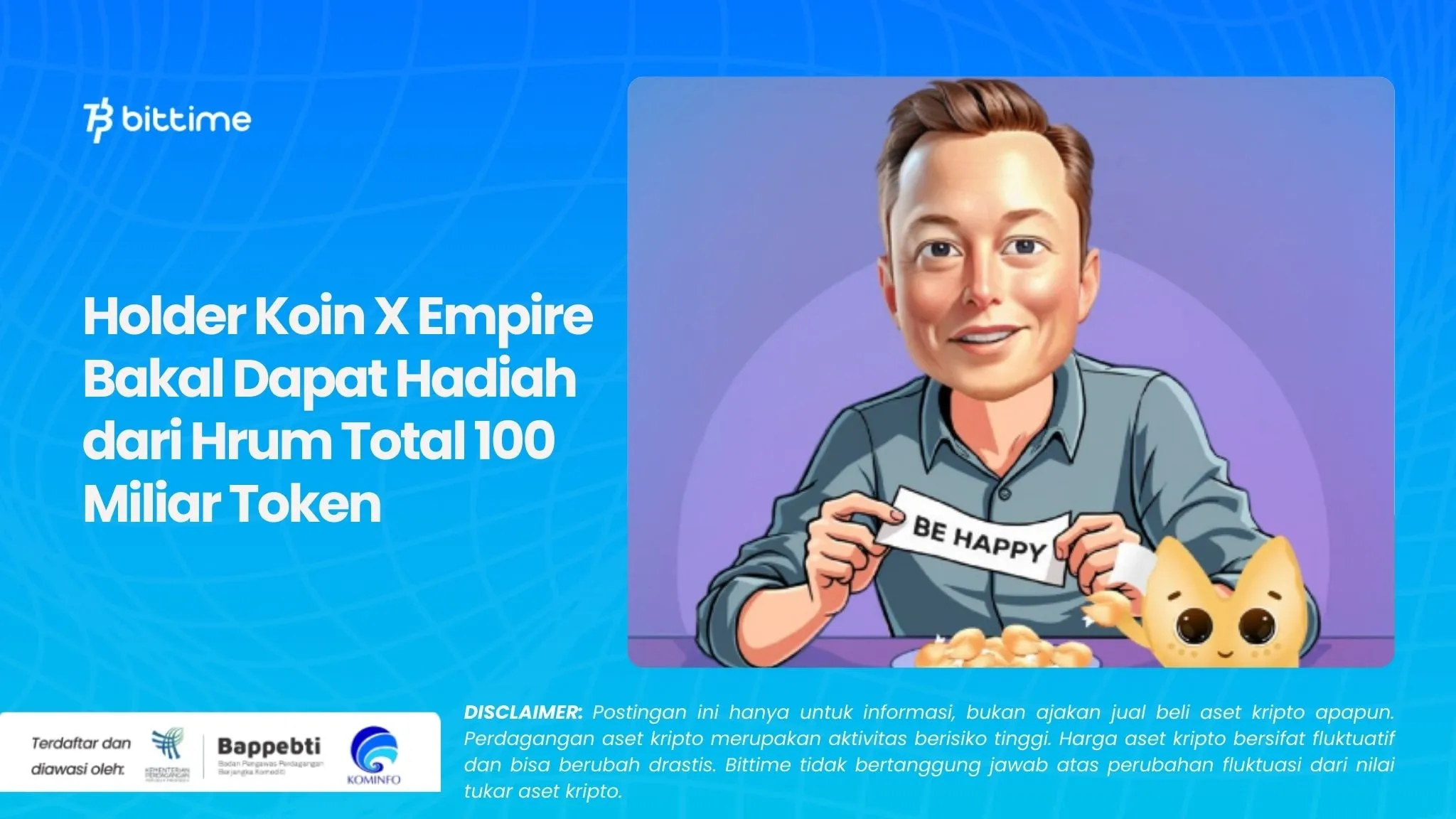 Holder Koin X Empire Bakal Dapat Hadiah dari Hrum Total 100 Miliar Token
