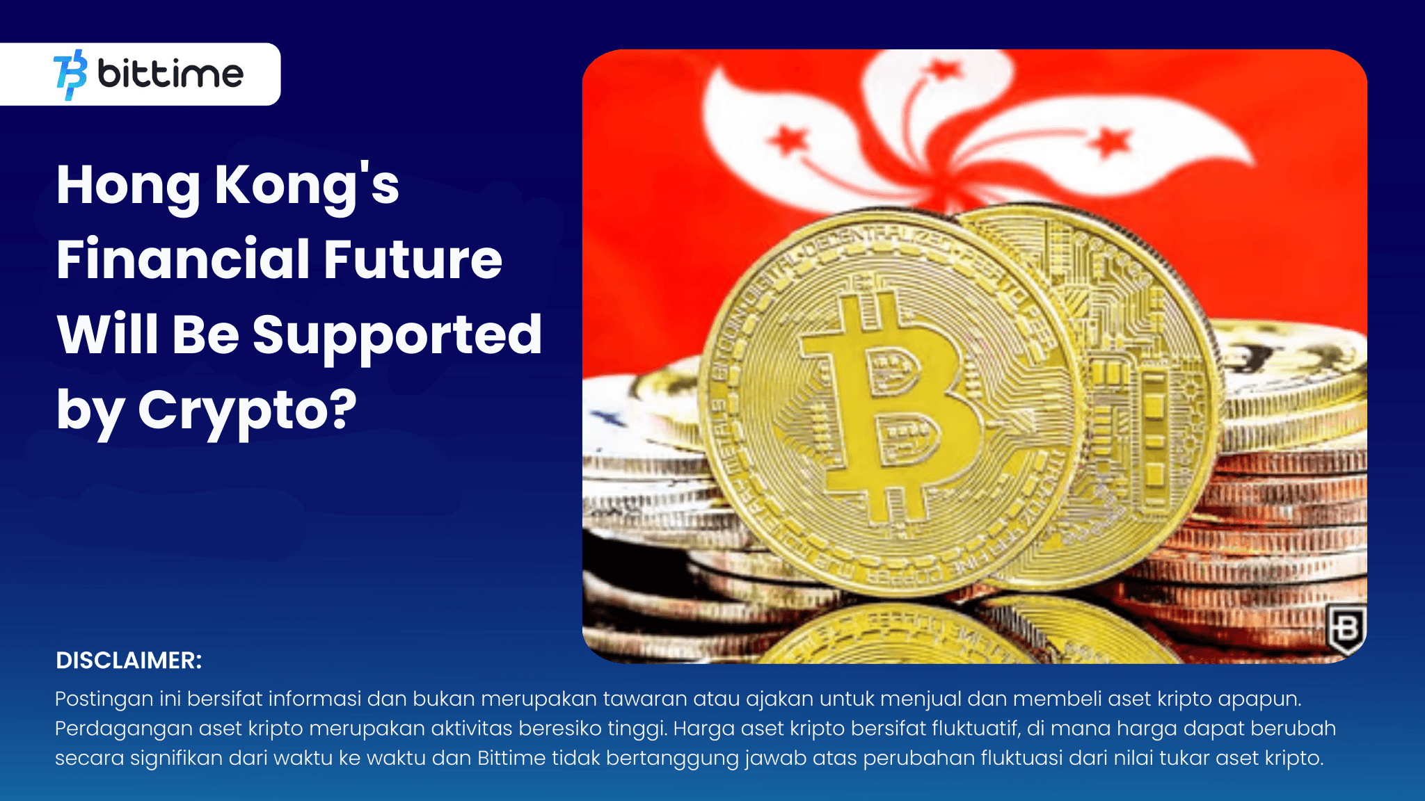 Hong Kong's Financial Future Will Be Supported by Crypto - Bittime