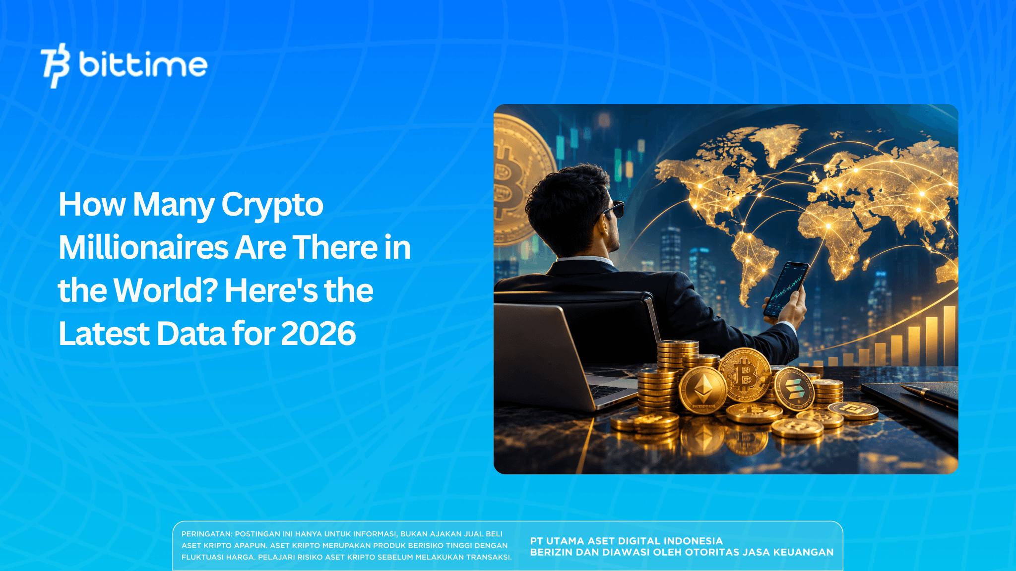 How Many Crypto Millionaires Are There in the World? Here’s the Latest Data for 2026