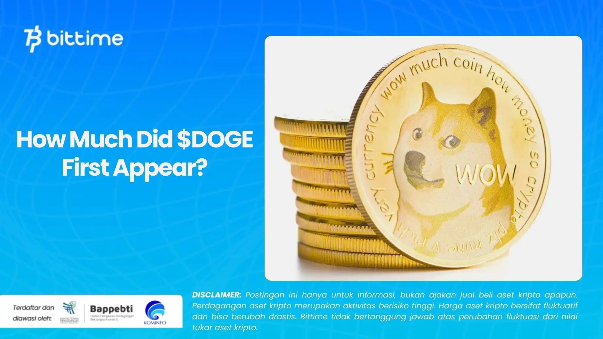 How Much Did $DOGE Priced First Appear?