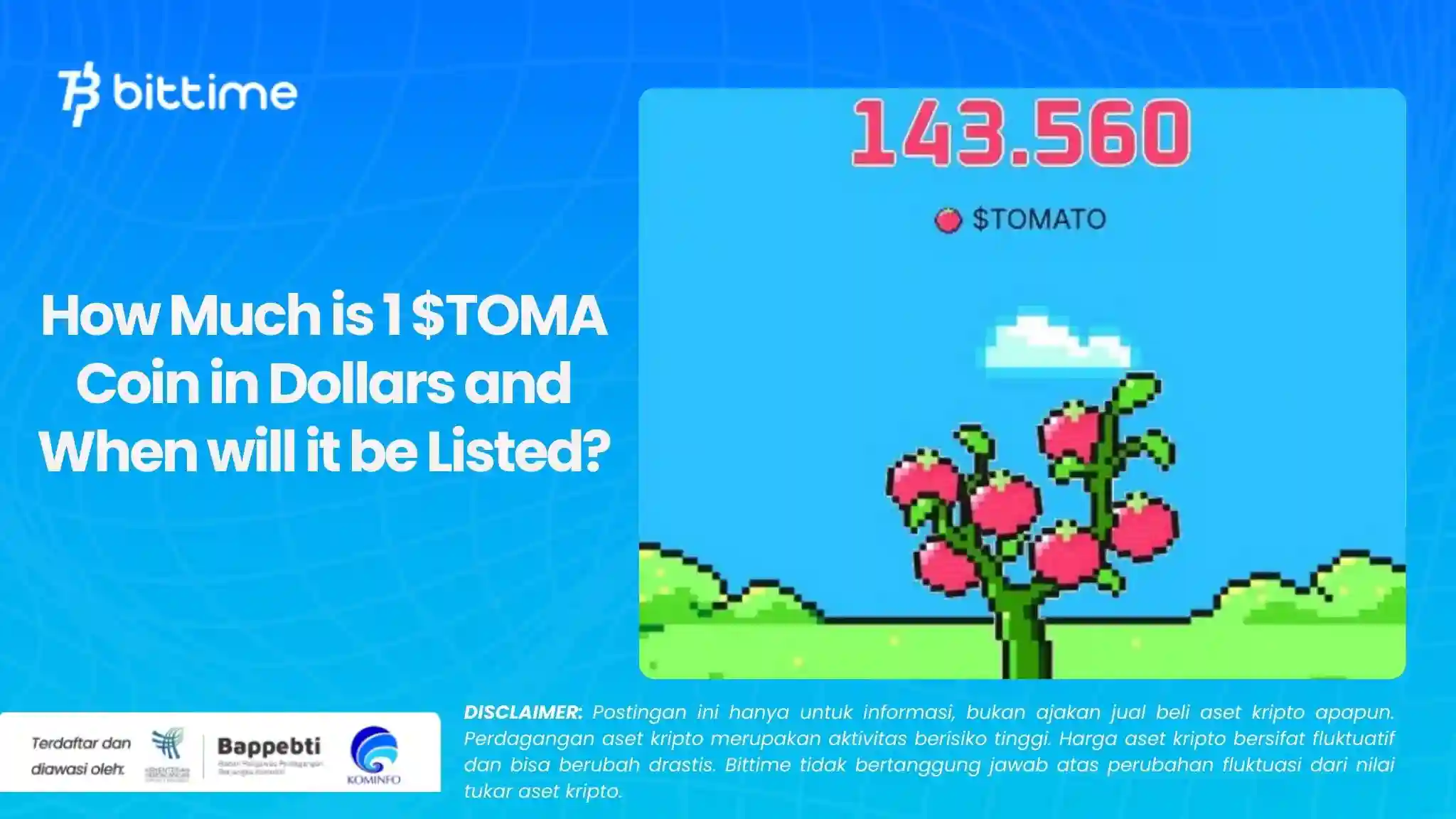 How Much is 1 $TOMA Coin in Dollars and When will it be Listed.webp