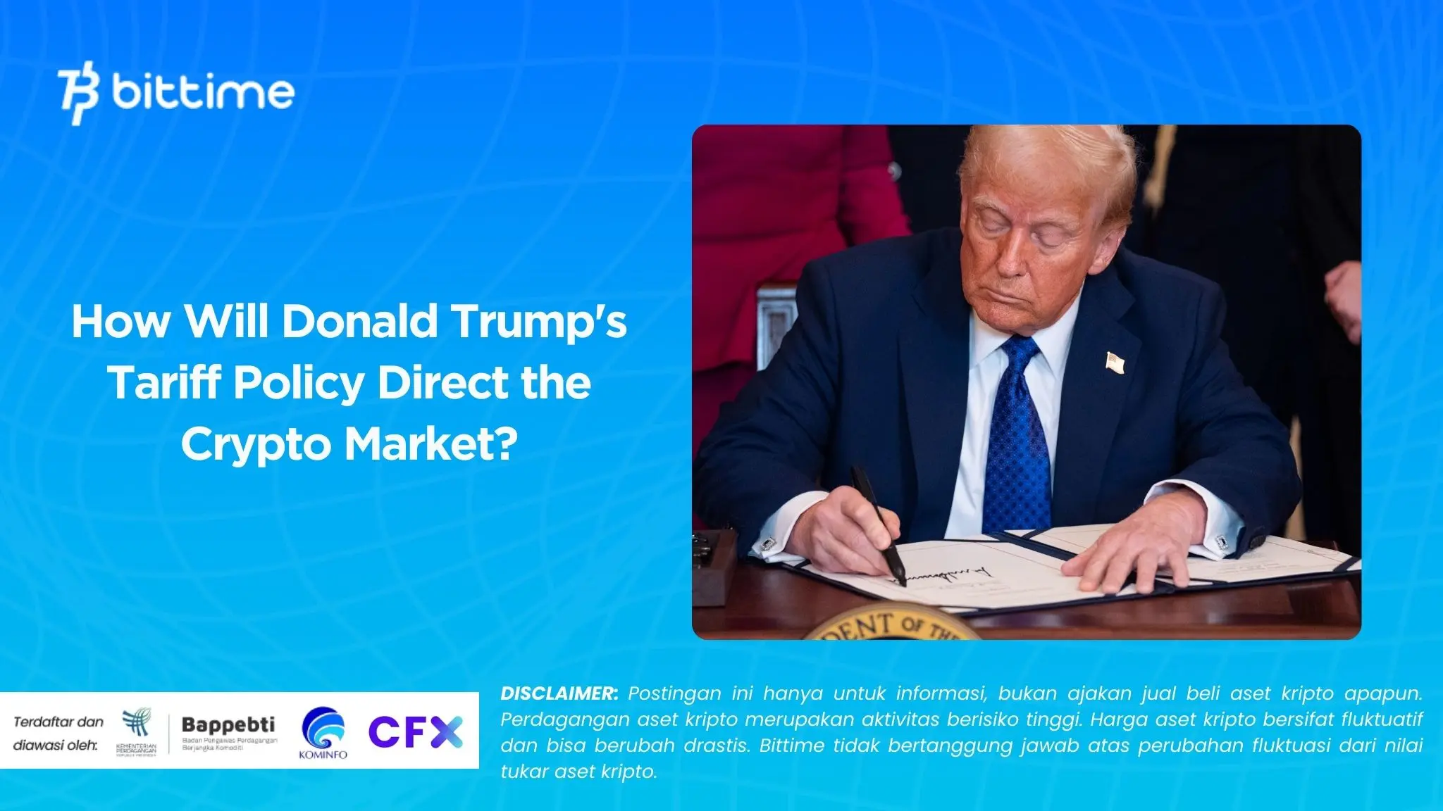 How Will Donald Trump's Tariff Policy Direct the Crypto Market.