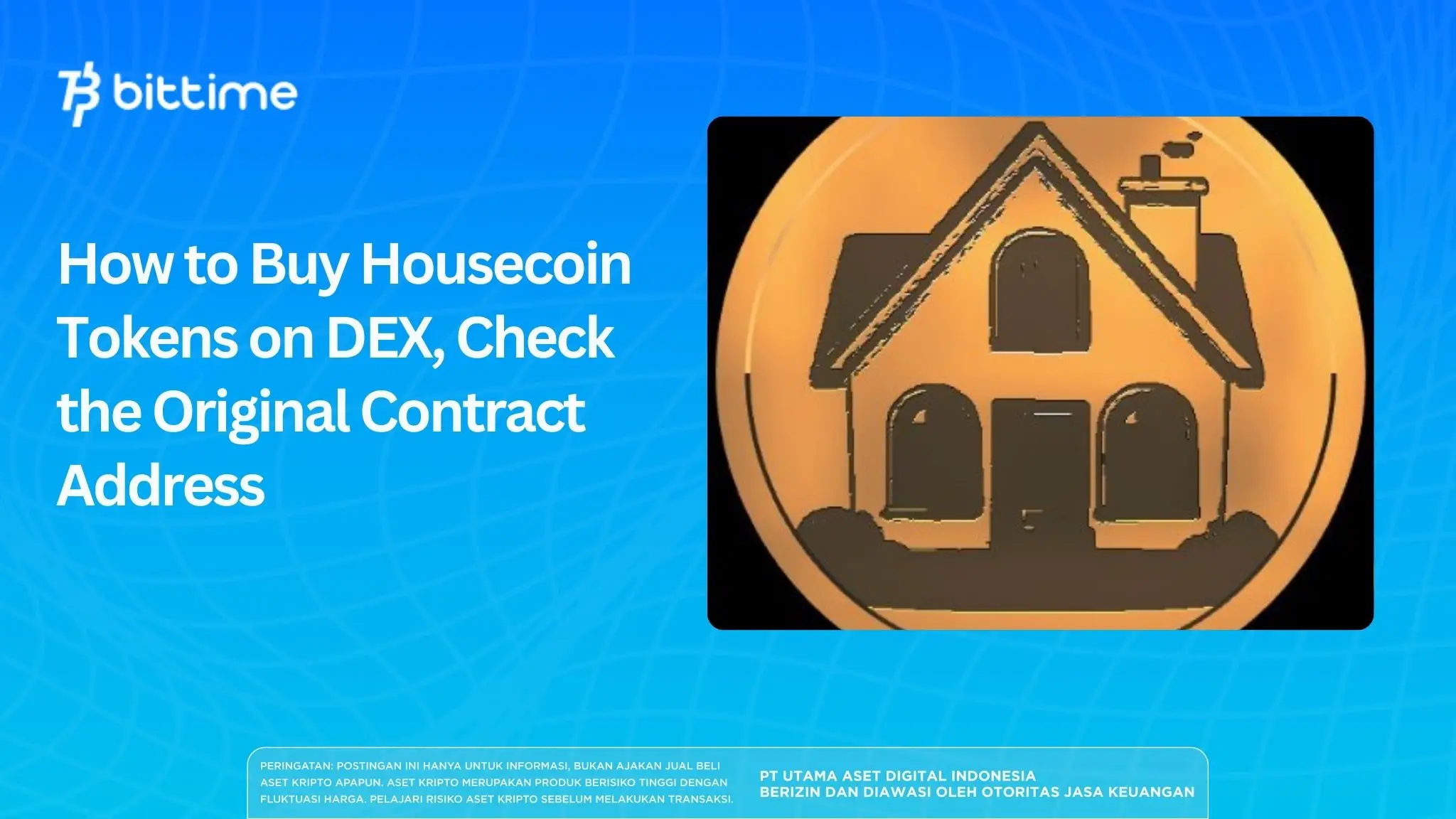 How to Buy Housecoin Tokens on DEX, Check the Original Contract Address