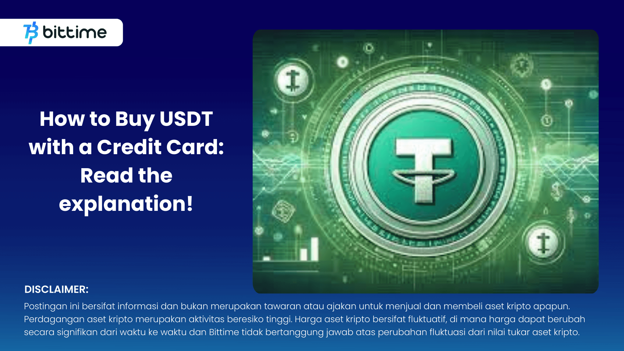 How to Buy USDT with a Credit Card: Read the explanation!