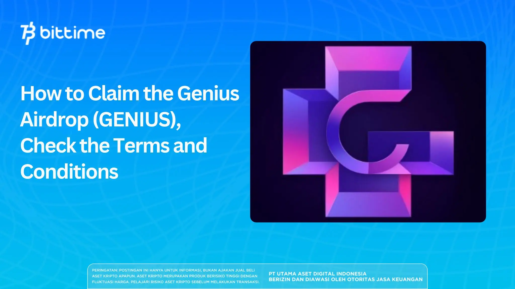 How to Claim the Genius Airdrop (GENIUS), Check the Terms and Conditions