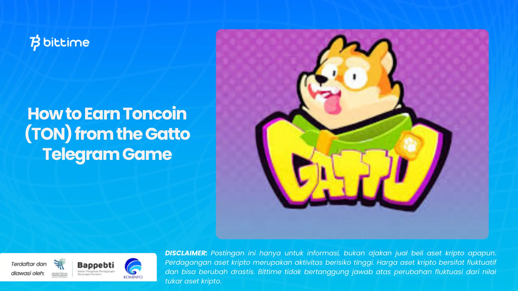 How to Earn Toncoin (TON) from the Gatto Telegram Game