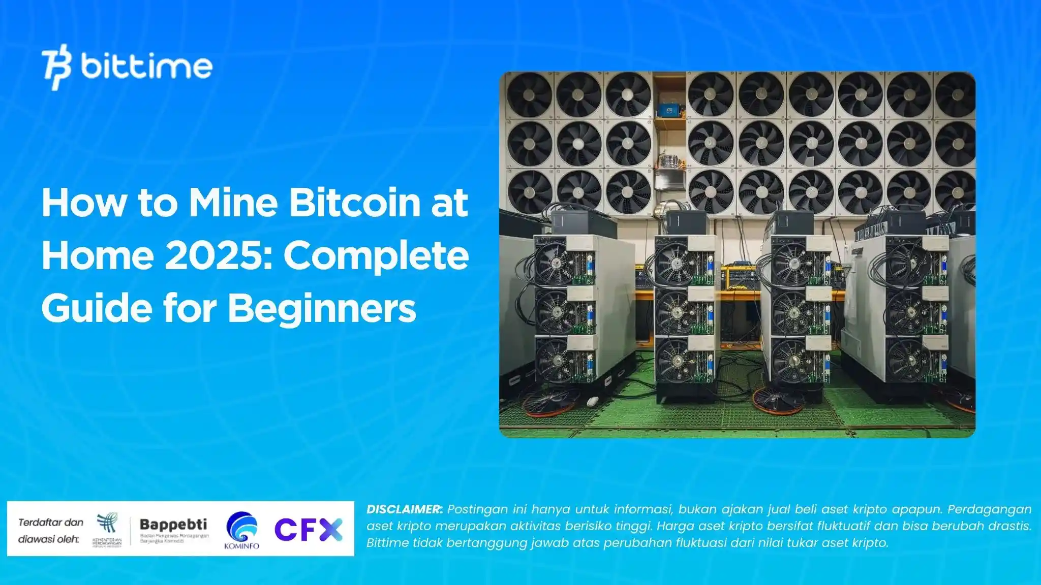 How to Mine Bitcoin at Home 2025: Complete Guide for Beginners