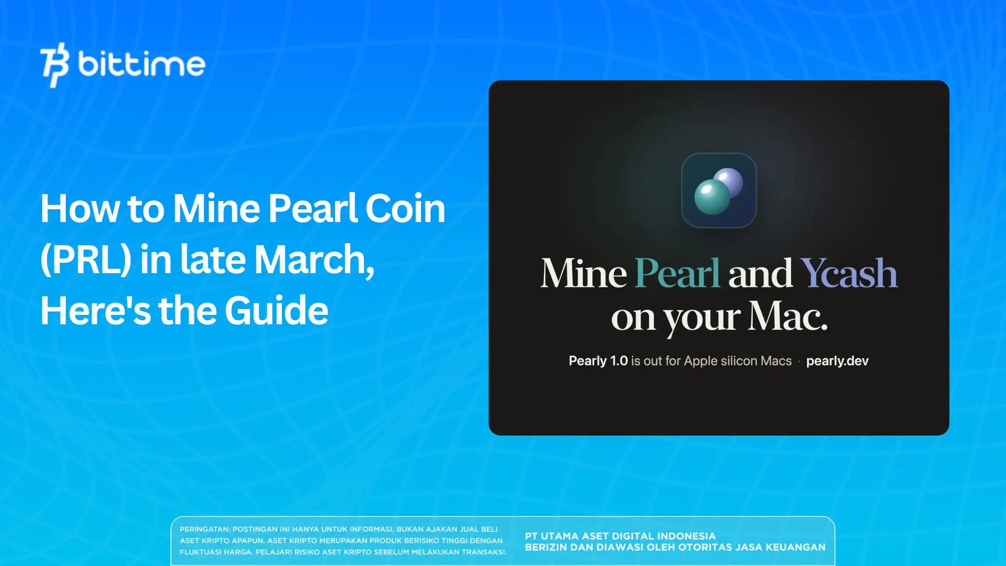 How to Mine Pearl Coin (PRL) in late March, Here's the Guide