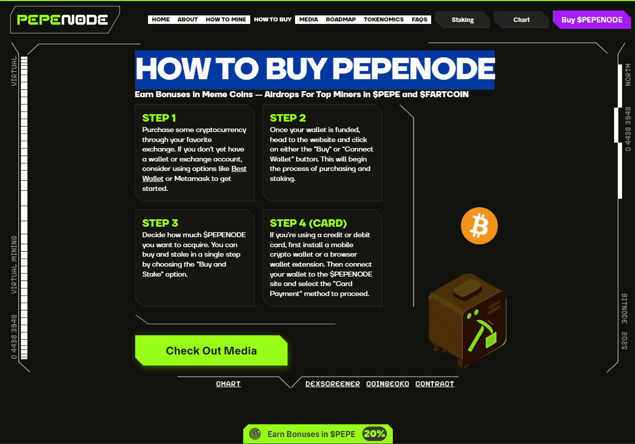 How to buy PEPENODE