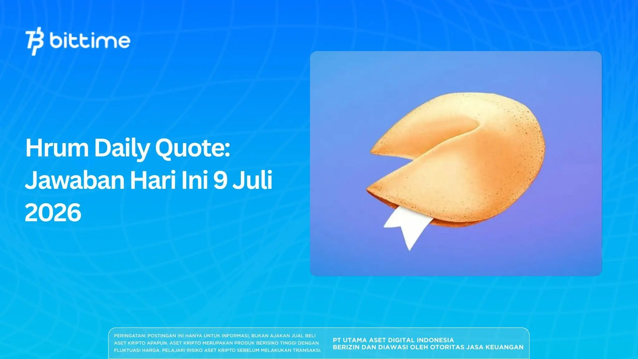 Hrum Daily Quote: Jawaban Hari Ini 9 Juli 2026