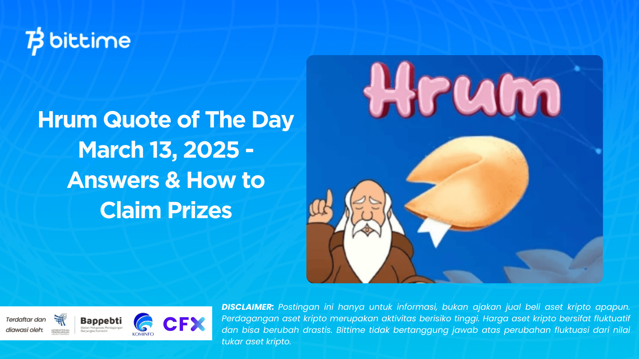 Hrum Quote of The Day March 13, 2025 - Answers & How to Claim Prizes.png
