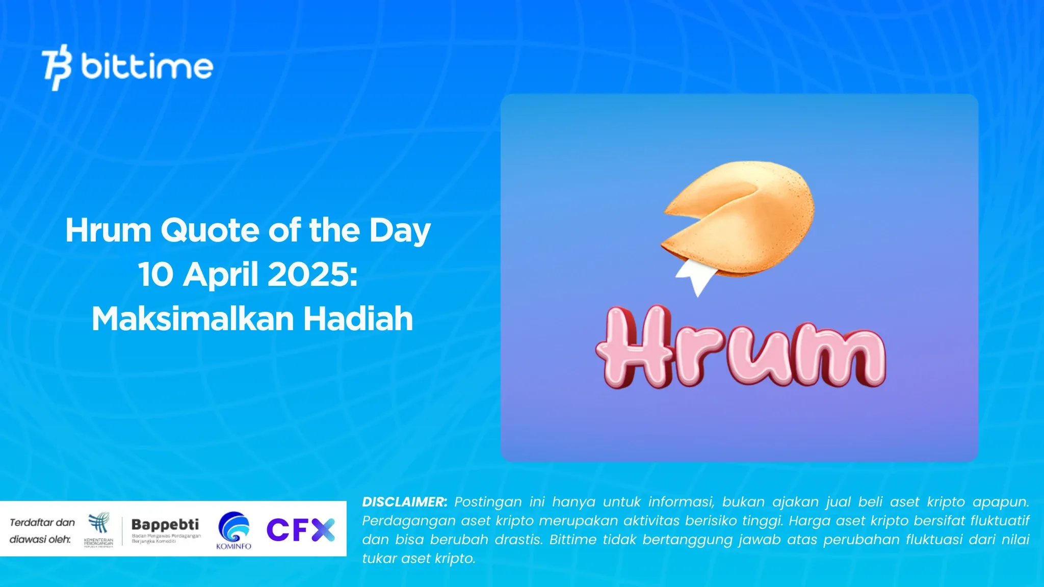 Hrum Quote of the Day 10 April 2025