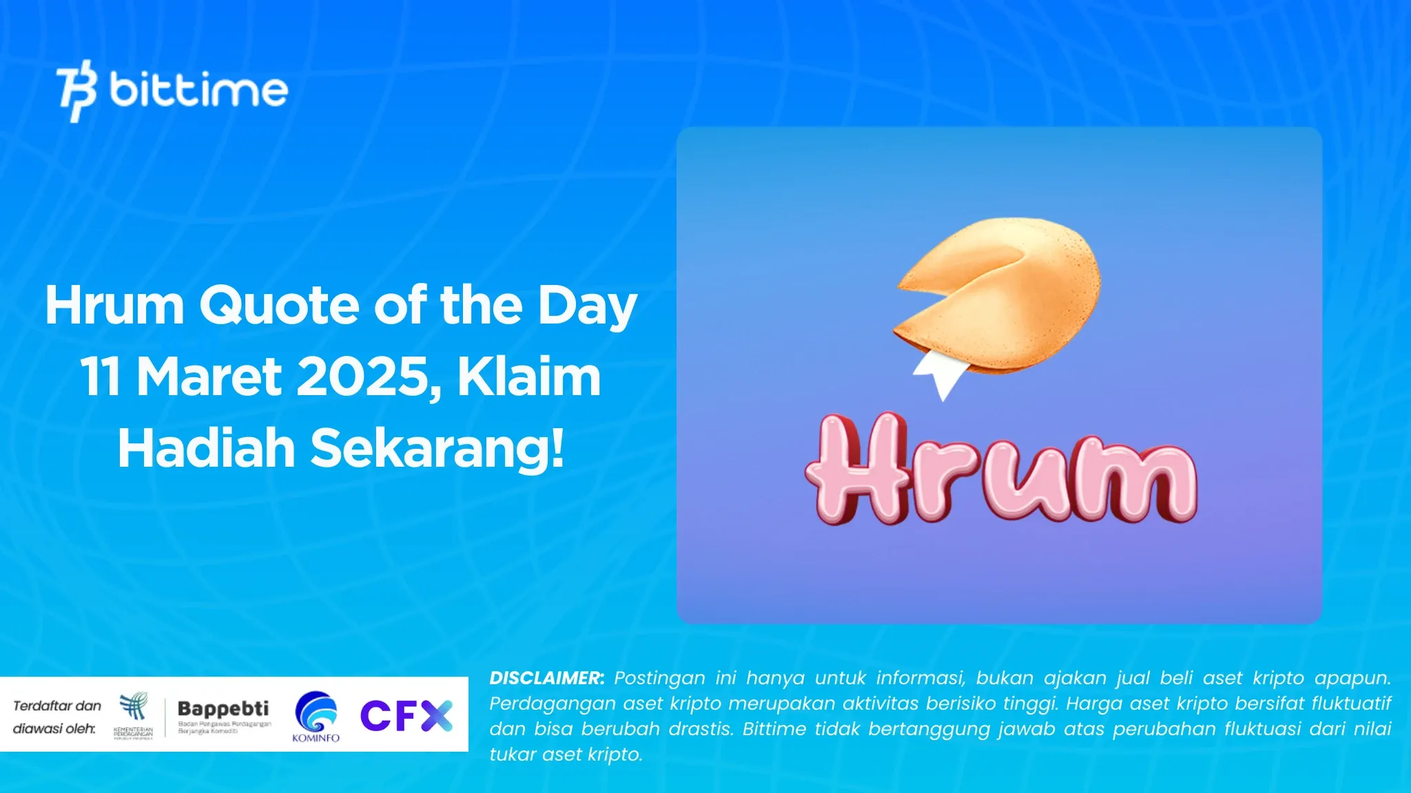 Hrum Quote of the Day 11 Maret 2025