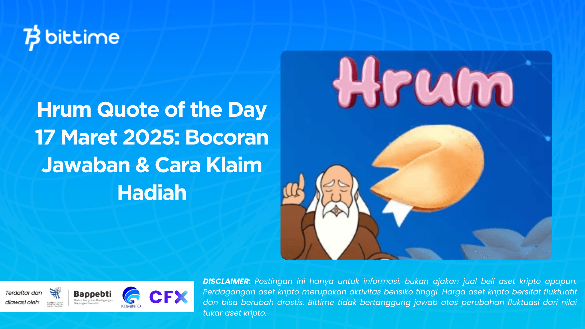 Hrum Quote of the Day 17 Maret 2025 Bocoran Jawaban & Cara Klaim Hadiah.png