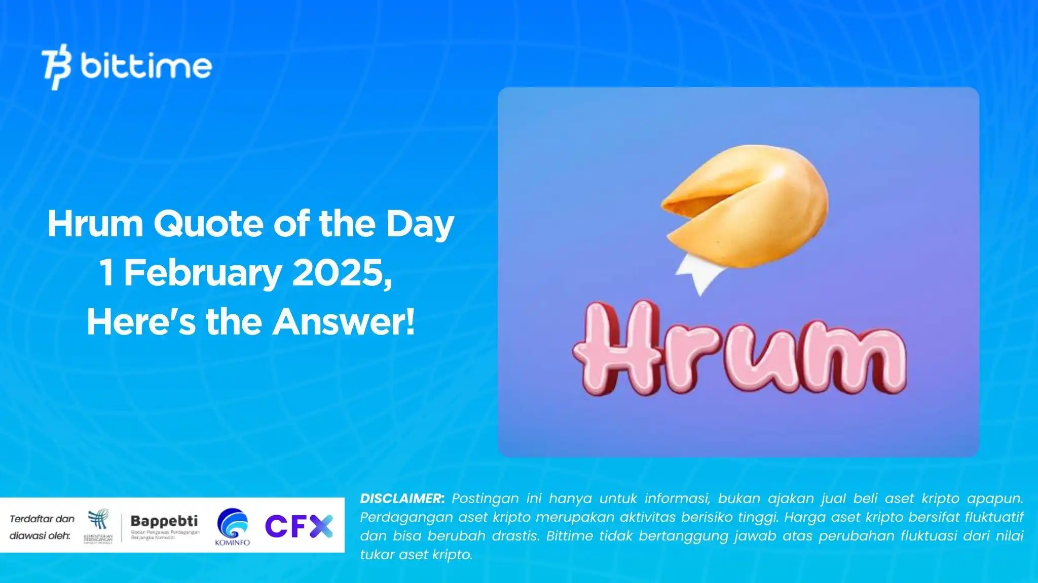 Hrum Quote of the Day 1 February 2025, Here's the Answer!.webp