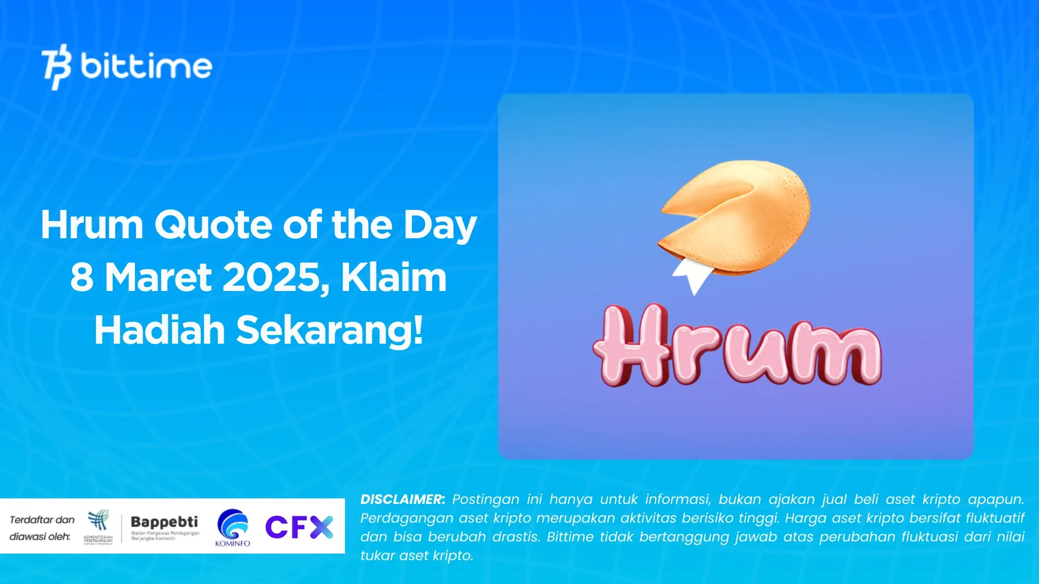 Hrum Quote of the Day 8 Maret 2025