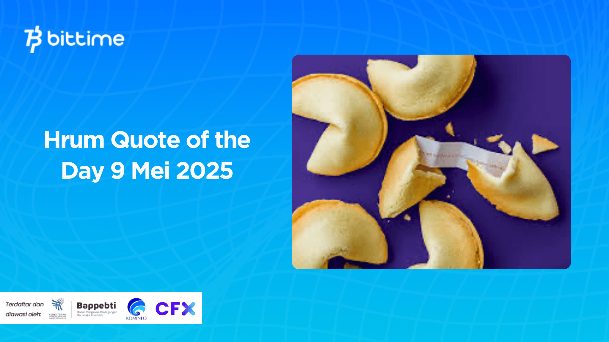Hrum Quote of the Day 9 Mei 2025