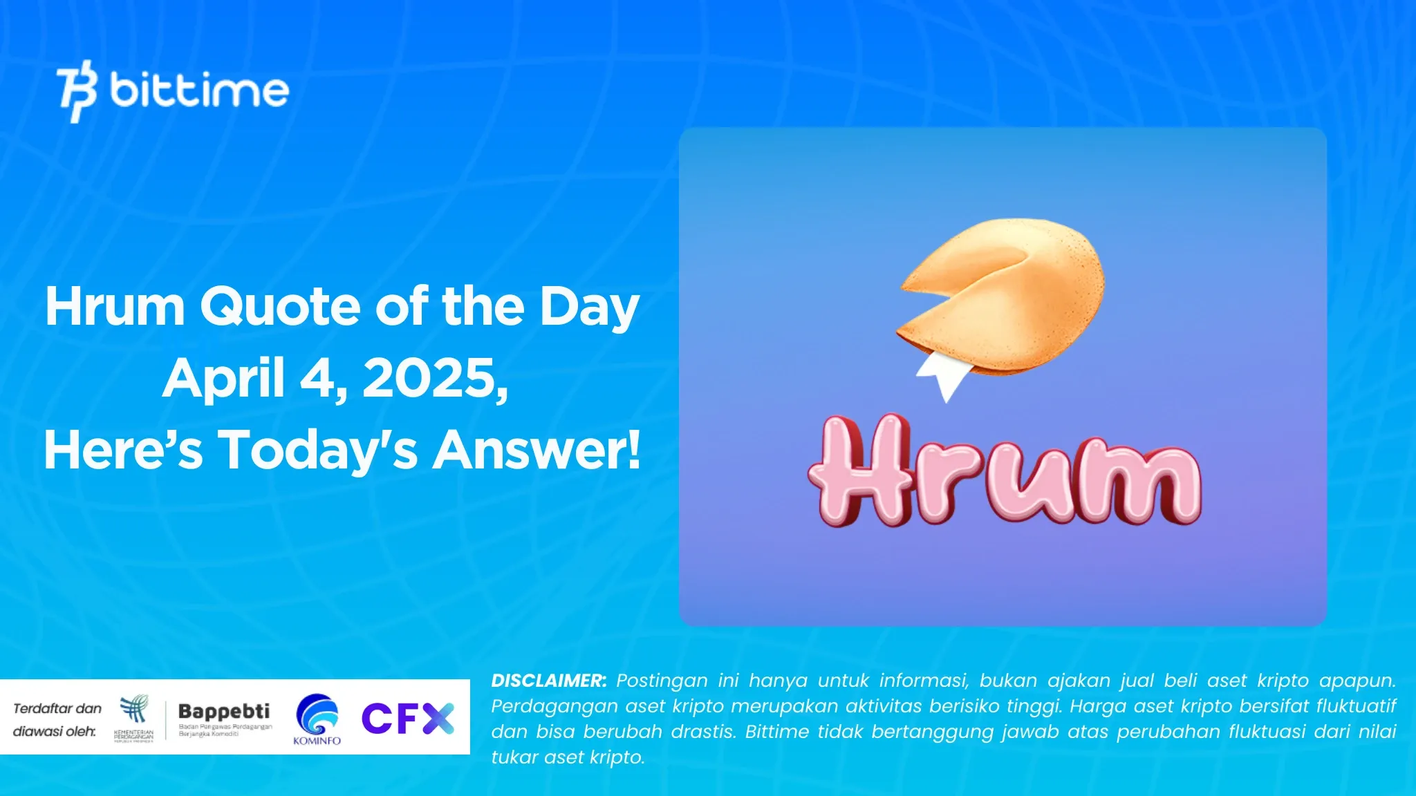 Hrum Quote of the Day April 4, 2025, Here’s Today's Answer!