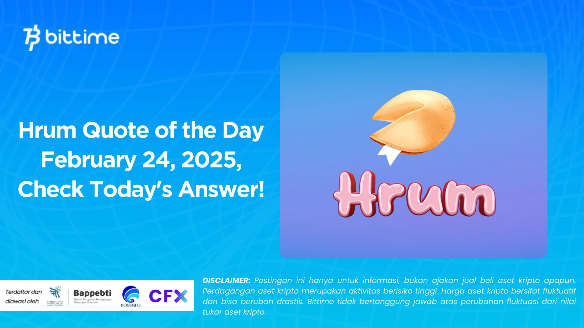 Hrum Quote of the Day February 24, 2025